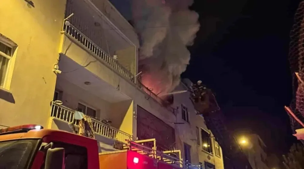 Mardin’de Korkutan Yangın 