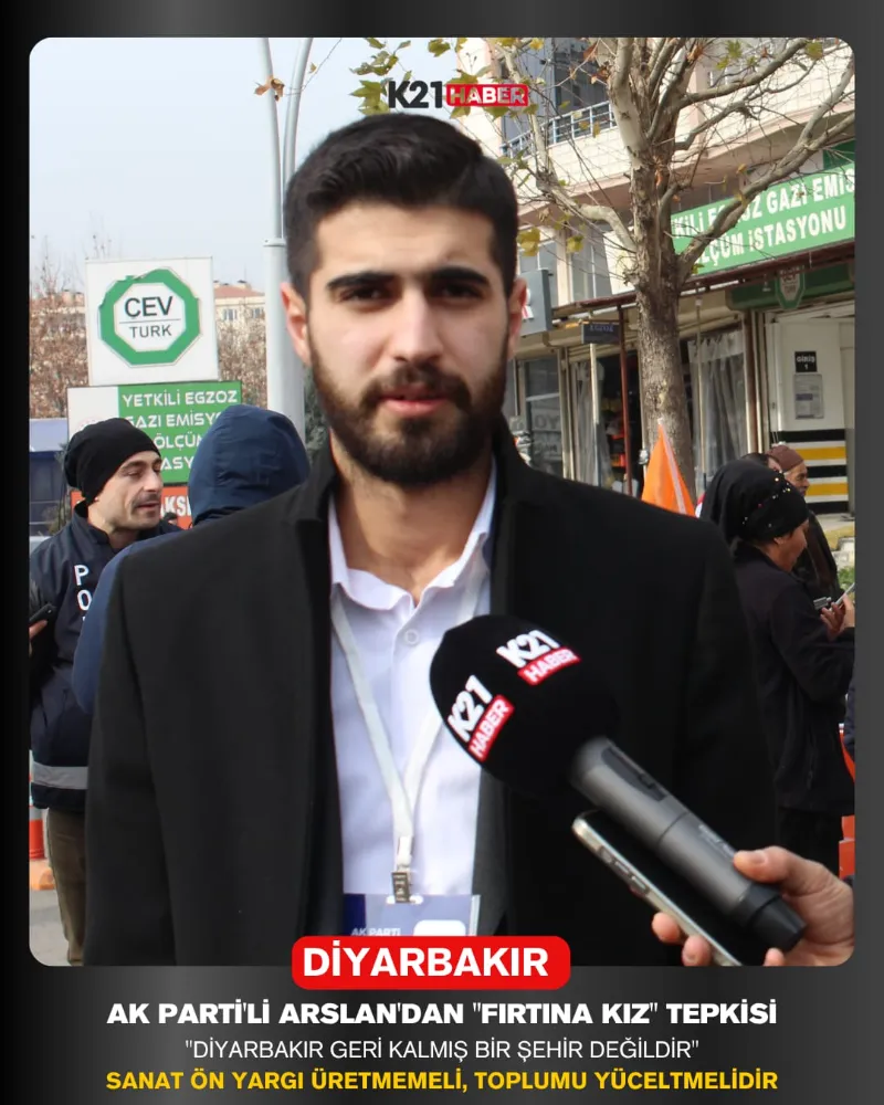 Ak Partili Süleyman Arslan Fırtına Kız Filmine Tepki Gösterdi